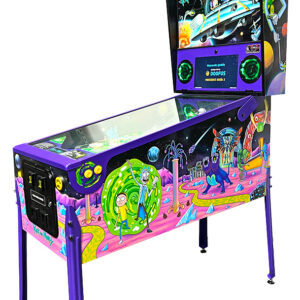 Rick and Morty Pinball Machine